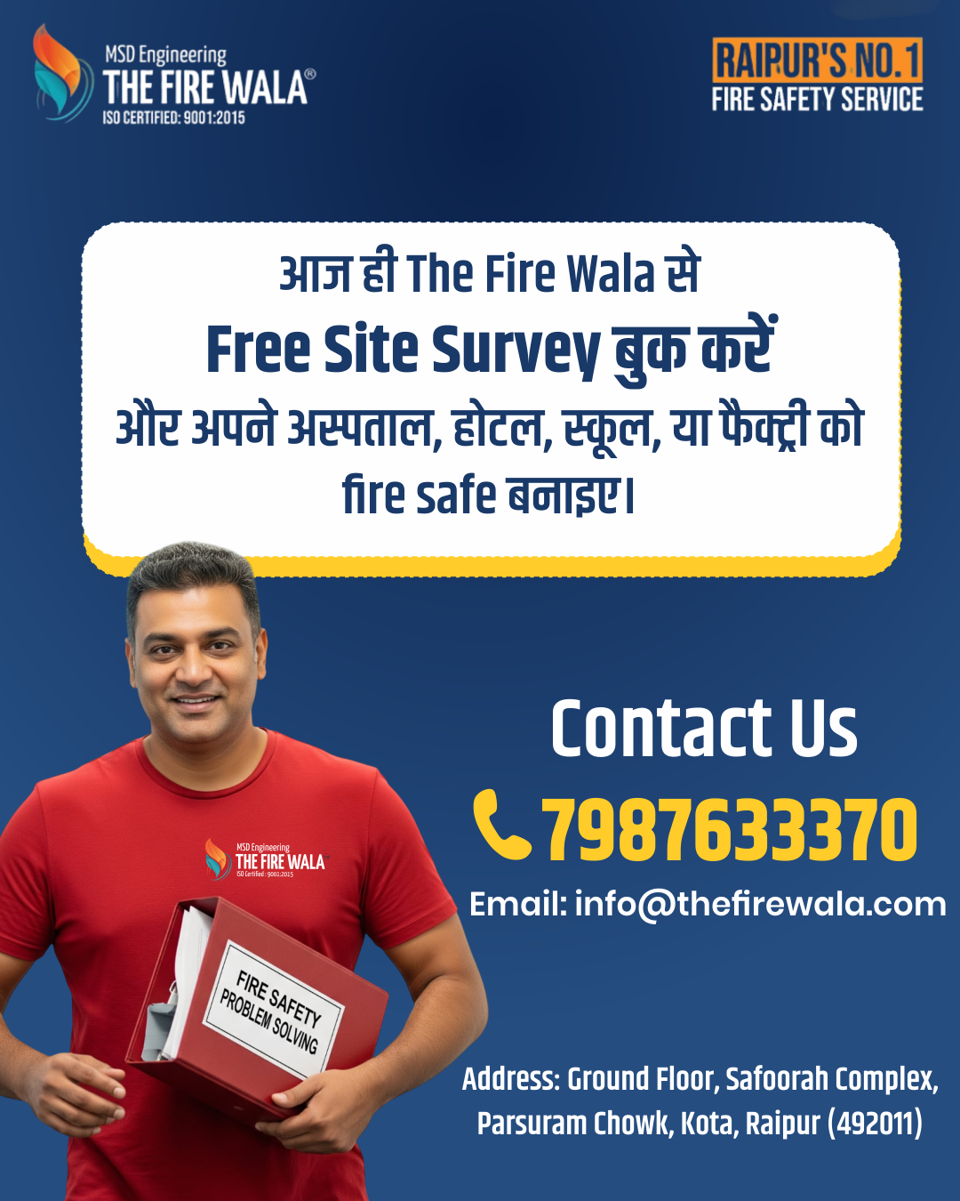 Book Your FREE Fire Safety Survey Today!